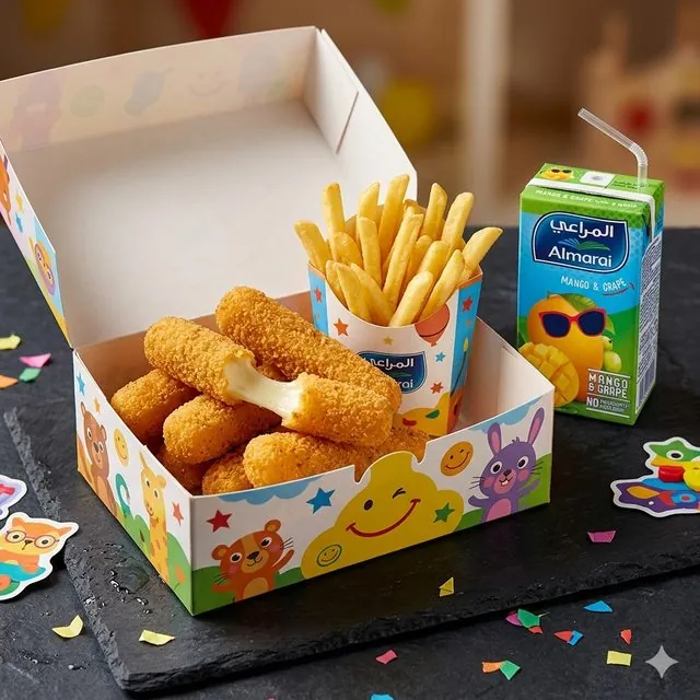 وجبة أصابع موزاريلا
